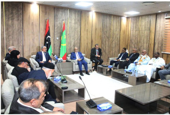 Le président de l’Assemblée nationale reçoit une délégation libyenne conduite par le président du Haut Conseil d’État Le président de l’Assemblée nationale reçoit une délégation libyenne conduite par le président du Haut Conseil d’État