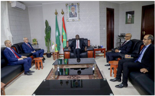 Le ministre des Affaires étrangères reçoit le directeur général de l’Agence algérienne de coopération internationale Le ministre des Affaires étrangères reçoit le directeur général de l’Agence algérienne de coopération internationale