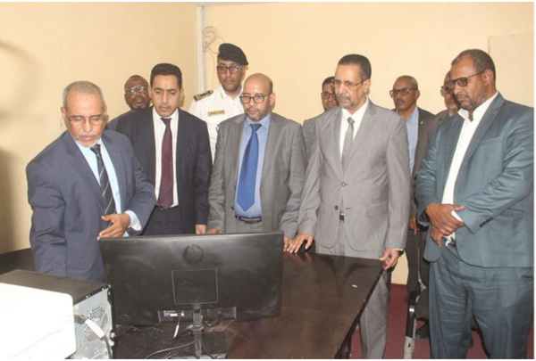 Le Procureur Général près la Cour Suprême visite le Palais de Justice de Nouakchott- Ouest Le Procureur Général près la Cour Suprême visite le Palais de Justice de Nouakchott- Ouest