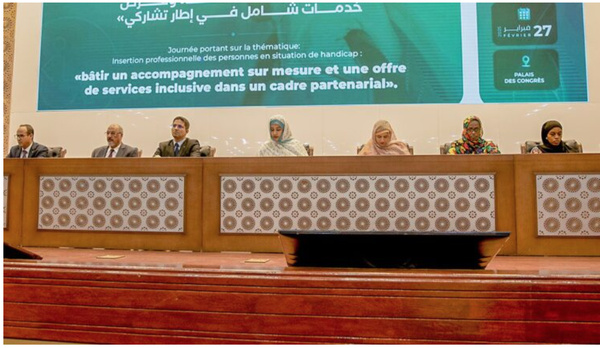 La Première Dame lance une journée de sensibilisation à l’insertion professionnelle des personnes handicapées La Première Dame lance une journée de sensibilisation à l’insertion professionnelle des personnes handicapées