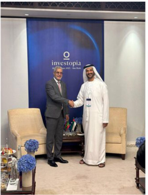 Le ministre de l’Économie s’entretient avec son homologue émirati Le ministre de l’Économie s’entretient avec son homologue émirati