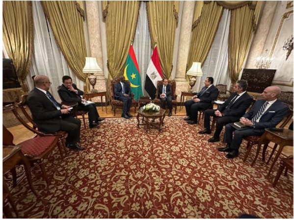 Le ministre des Affaires étrangères rencontre son homologue égyptien Le ministre des Affaires étrangères rencontre son homologue égyptien