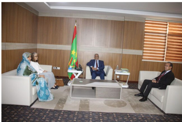 Le Président de l’Assemblée nationale reçoit la Coordinatrice résidente du système des Nations Unies en Mauritanie Le Président de l’Assemblée nationale reçoit la Coordinatrice résidente du système des Nations Unies en Mauritanie