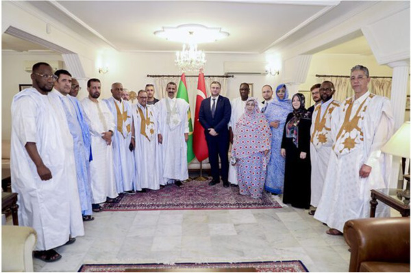 L’ambassade de Turquie organise un iftar pour l’équipe parlementaire d’amitié Mauritanie-Turquie L’ambassade de Turquie organise un iftar pour l’équipe parlementaire d’amitié Mauritanie-Turquie