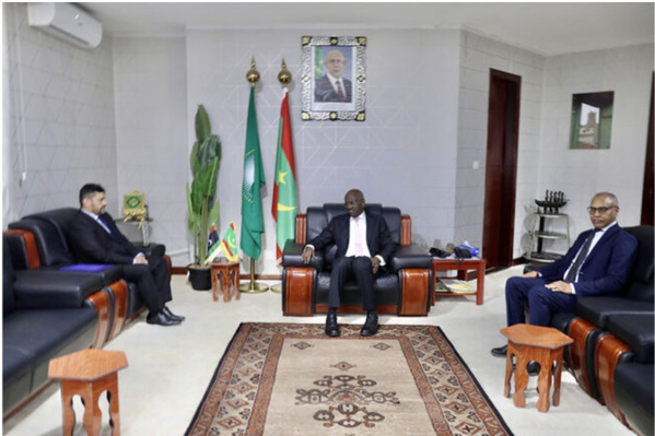 Le ministre des Affaires étrangères reçoit l’ambassadeur de Libye Le ministre des Affaires étrangères reçoit l’ambassadeur de Libye