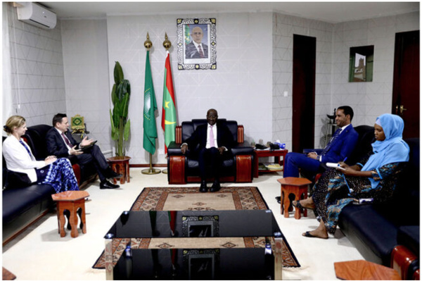 Le ministre des Affaires Étrangères reçoit le chargé d’affaires de l’ambassade des États-Unis Le ministre des Affaires Étrangères reçoit le chargé d’affaires de l’ambassade des États-Unis