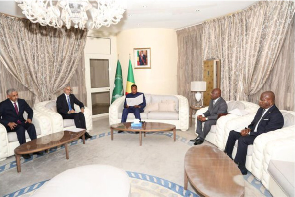 Le Président de la République adresse un message écrit à son homologue congolais Le Président de la République adresse un message écrit à son homologue congolais