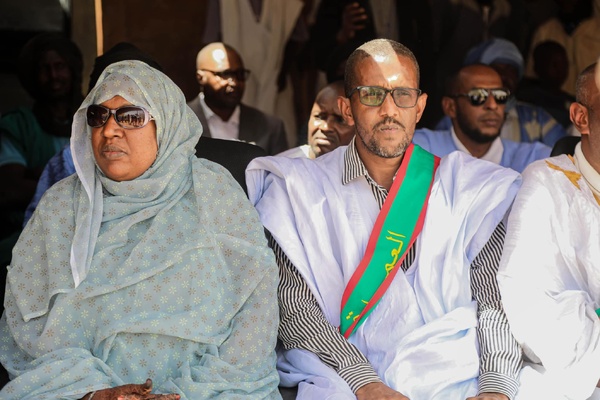 Le délégué général à la Solidarité nationale et le ministre de l’Agriculture visitent le salon agricole de Kiffa Le délégué général à la Solidarité nationale et le ministre de l’Agriculture visitent le salon agricole de Kiffa
