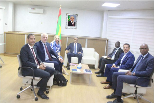 Le ministre de l’énergie reçoit l’ambassadeur de la République de Finlande en Mauritanie Le ministre de l’énergie reçoit l’ambassadeur de la République de Finlande en Mauritanie