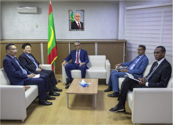 Le ministre de l’Énergie et du Pétrole reçoit l’ambassadeur de Chine Le ministre de l’Énergie et du Pétrole reçoit l’ambassadeur de Chine