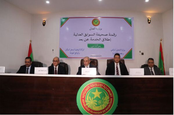 Le ministre de la Justice supervise le lancement de la numérisation du casier judiciaire Le ministre de la Justice supervise le lancement de la numérisation du casier judiciaire