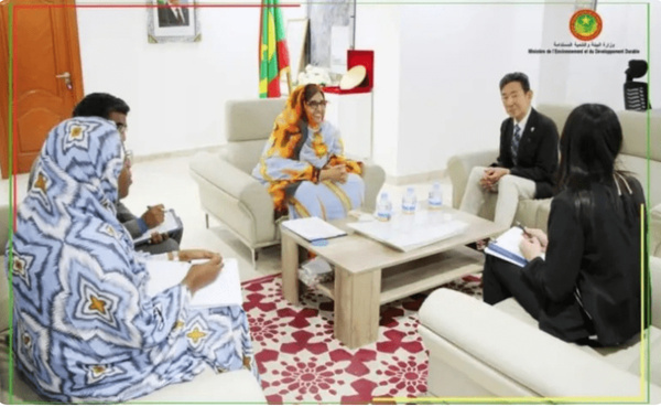 Discussions mauritano-japonais consacrées à l’expérience nipponne dans le domaine de la technologie environnementale Discussions mauritano-japonais consacrées à l’expérience nipponne dans le domaine de la technologie environnementale