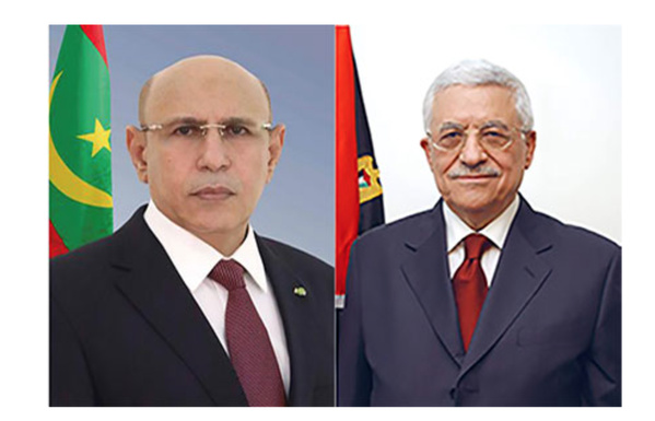 Le Président de la République reçoit un appel téléphonique du Président de l’Etat de Palestine Le Président de la République reçoit un appel téléphonique du Président de l’Etat de Palestine