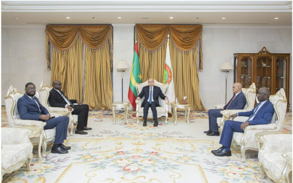 Le Président de la République reçoit le secrétaire d’État aux Collectivités de Guinée-Bissau Le Président de la République reçoit le secrétaire d’État aux Collectivités de Guinée-Bissau