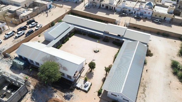 Taazour : une délégation gouvernementale s’informe sur les travaux de construction d’établissements d’enseignement à Nouakchott Taazour : une délégation gouvernementale s’informe sur les travaux de construction d’établissements d’enseignement à Nouakchott