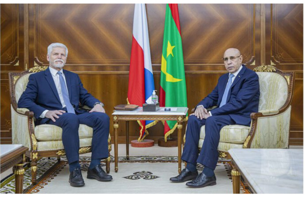 Le Président de la République s’entretient avec son homologue tchèque Le Président de la République s’entretient avec son homologue tchèque