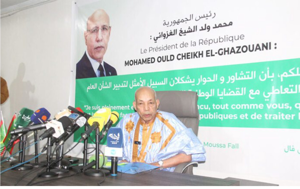 M. Moussa Fall face à la presse : le dialogue se veut inclusif M. Moussa Fall face à la presse : le dialogue se veut inclusif