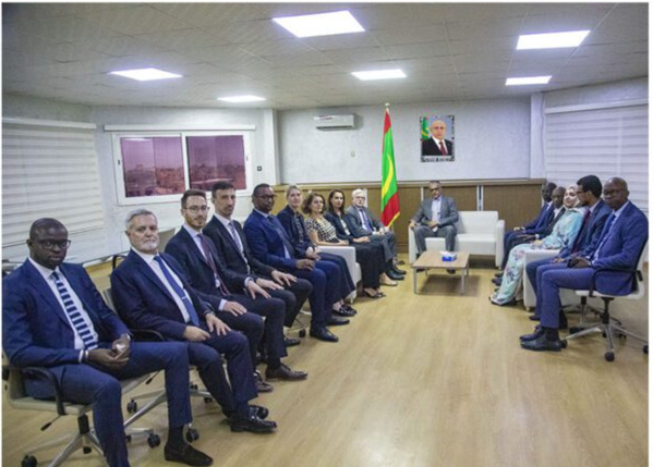 La Mauritanie et l’UE discutent de la présence d’acteurs européens dans le secteur de l’hydrogène La Mauritanie et l’UE discutent de la présence d’acteurs européens dans le secteur de l’hydrogène