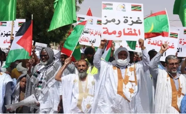 Mauritanie : grève générale en signe de soutien et de solidarité avec Gaza Mauritanie : grève générale en signe de soutien et de solidarité avec Gaza