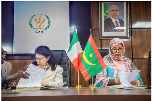 Signature d’un accord entre notre pays et l’Italie pour soutenir la sécurité alimentaire Signature d’un accord entre notre pays et l’Italie pour soutenir la sécurité alimentaire