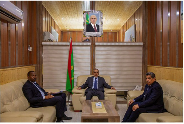 Le ministre de l’intérieur s’entretient avec le représentant de l’Organisation internationale pour les migrations (OIM) Le ministre de l’intérieur s’entretient avec le représentant de l’Organisation internationale pour les migrations (OIM)