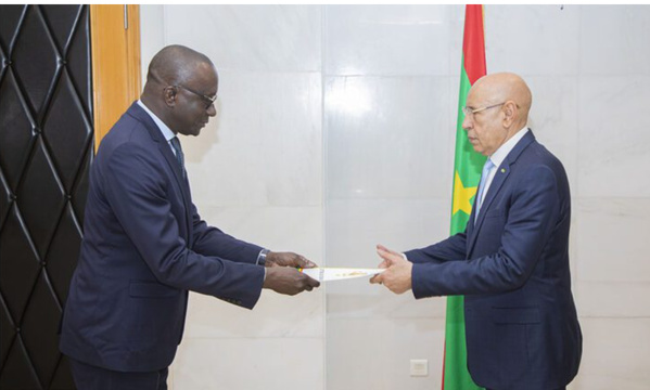 Le Président de la République reçoit les lettres de créance du nouvel ambassadeur du Sénégal