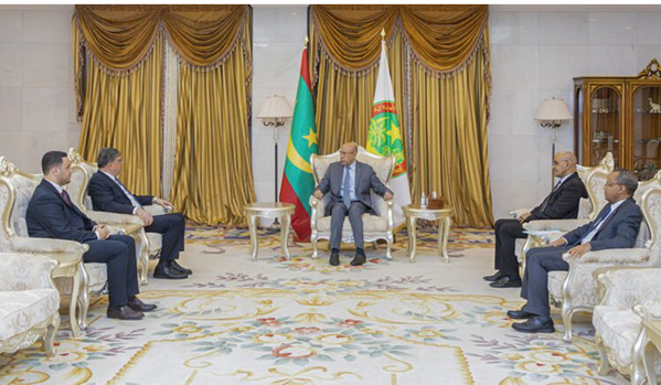 Le Président de la République reçoit le Secrétaire général de l’Union du Maghreb Arabe