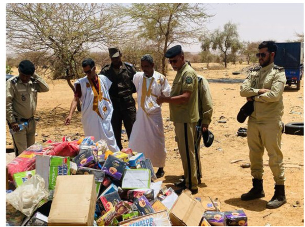 Tintane : Destruction des denrées alimentaires périmées Tintane : Destruction des denrées alimentaires périmées