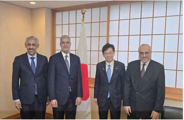 Le ministre de l’Économie rencontre le vice-ministre japonais des Affaires étrangères à Tokyo Le ministre de l’Économie rencontre le vice-ministre japonais des Affaires étrangères à Tokyo