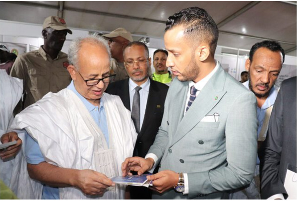 Le ministre Secrétaire général de la Présidence de la République en visite à l’Expo 2025 Mauritanie Le ministre Secrétaire général de la Présidence de la République en visite à l’Expo 2025 Mauritanie