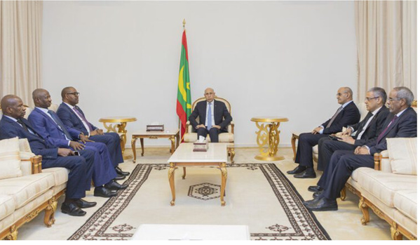 Le Président de la République reçoit le ministre malien de l’énergie et de l’Hydraulique