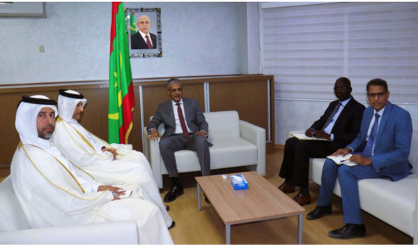 Le ministre de l’Énergie et du Pétrole reçoit l’ambassadeur du Qatar Le ministre de l’Énergie et du Pétrole reçoit l’ambassadeur du Qatar