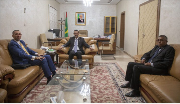 Le Ministre de la Culture reçoit le chargé d’Affaires par intérim à l’Ambassade d’Égypte Le Ministre de la Culture reçoit le chargé d’Affaires par intérim à l’Ambassade d’Égypte