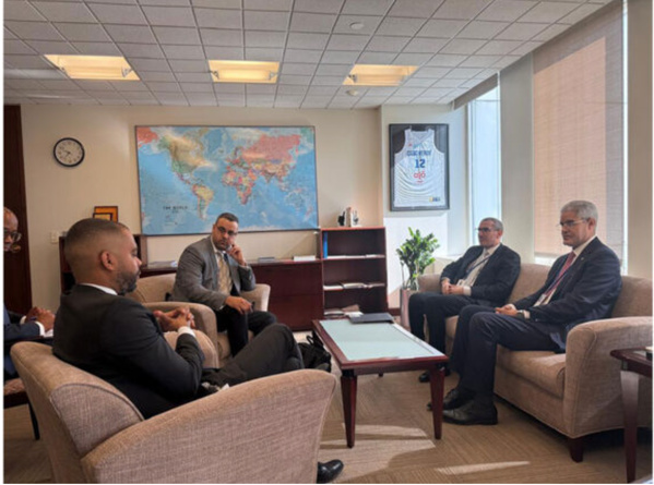 Le ministre de l’Economie s’entretient avec le représentant du groupe africain au conseil d’administration de la BM Le ministre de l’Economie s’entretient avec le représentant du groupe africain au conseil d’administration de la BM