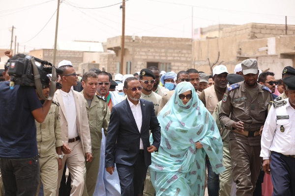 Taazour : le délégué général à la solidarité nationale supervise le lancement de la première phase du programme “Tameer” dans la moughataa de Toujounine Taazour : le délégué général à la solidarité nationale supervise le lancement de la première phase du programme “Tameer” dans la moughataa de Toujounine