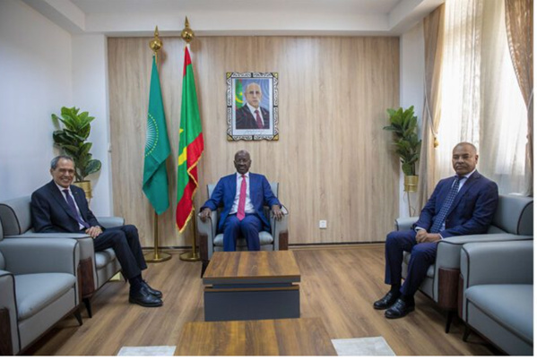 Le ministre des Affaires étrangères reçoit l’ambassadeur du Maroc Le ministre des Affaires étrangères reçoit l’ambassadeur du Maroc