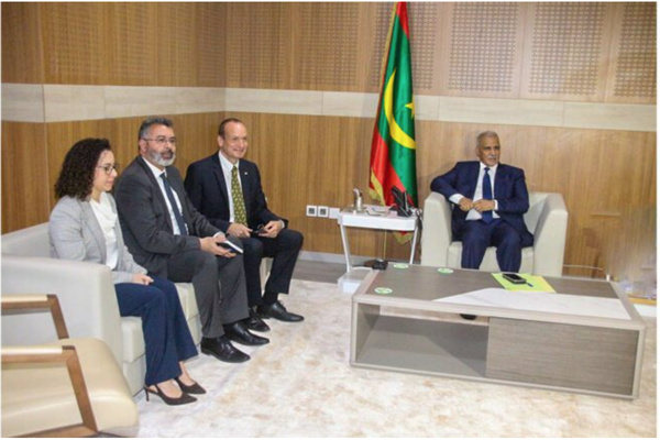 Le Président de l’Assemblée nationale reçoit une délégation du Fonds monétaire international Le Président de l’Assemblée nationale reçoit une délégation du Fonds monétaire international