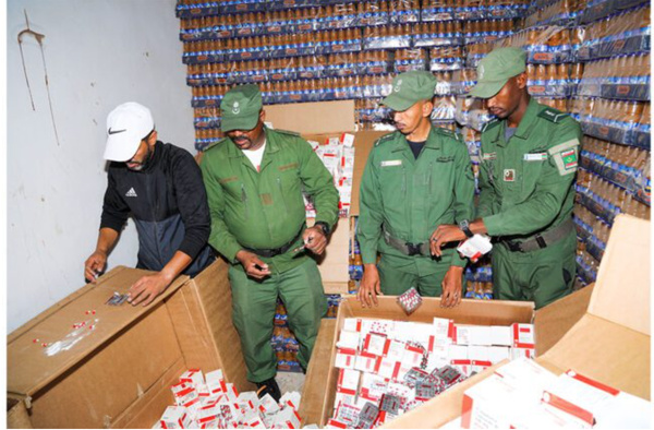 La Gendarmerie nationale démantèle un réseau spécialisé dans l’importation et la distribution de pilules hallucinogènes à Nouakchott