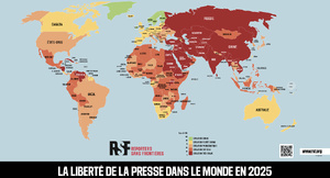 Classement annuel de Reporters Sans Frontières (RSF) : la Mauritanie rétrograde de 17 places Classement annuel de Reporters Sans Frontières (RSF) : la Mauritanie rétrograde de 17 places