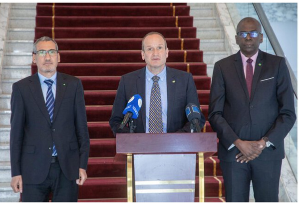 M. Felix Fisher, Chef de la mission de haut niveau du FMI en Mauritanie : « La performance dans le cadre du programme du FMI est en bonne voie » M. Felix Fisher, Chef de la mission de haut niveau du FMI en Mauritanie : « La performance dans le cadre du programme du FMI est en bonne voie »