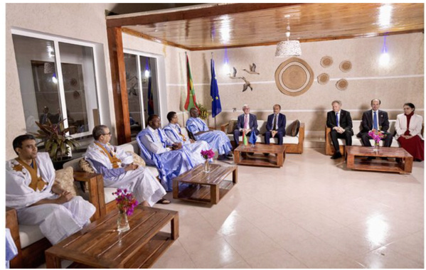 Le chef de la délégation de l’UE à Nouakchott organise une réception à l’occasion de la journée de l’Europe