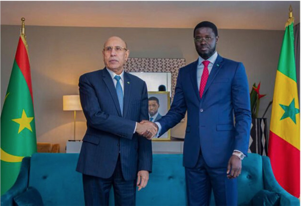 Le Président de la République s’entretient avec son homologue du Sénégal