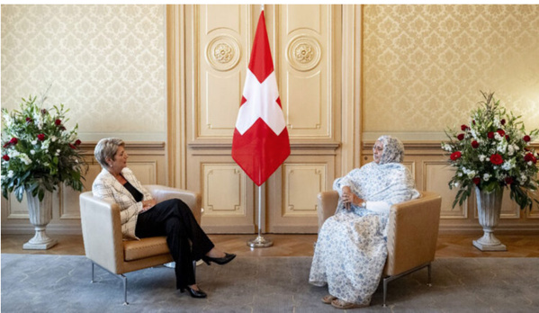 L’ambassadrice de la Mauritanie auprès de la Suisse présente ses lettres de créance L’ambassadrice de la Mauritanie auprès de la Suisse présente ses lettres de créance