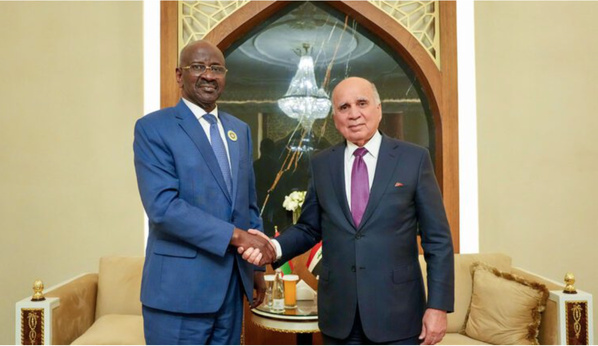 Le ministre des Affaires étrangères s’entretient avec son homologue irakien Le ministre des Affaires étrangères s’entretient avec son homologue irakien