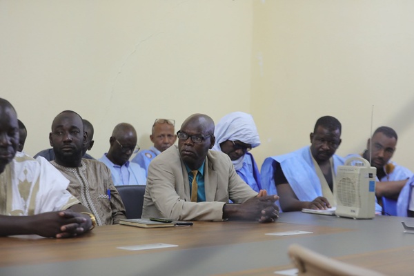 Guidimagha : Le délégué général à la solidarité nationale détaille les projets du Programme d’urgence pour l’accès universel aux services de base