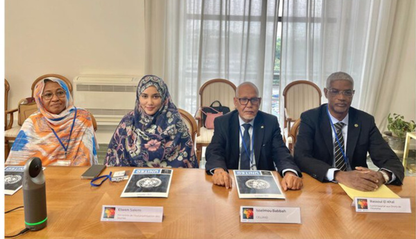 La Mauritanie participe à une réunion pour la promotion de la paix et de la sécurité