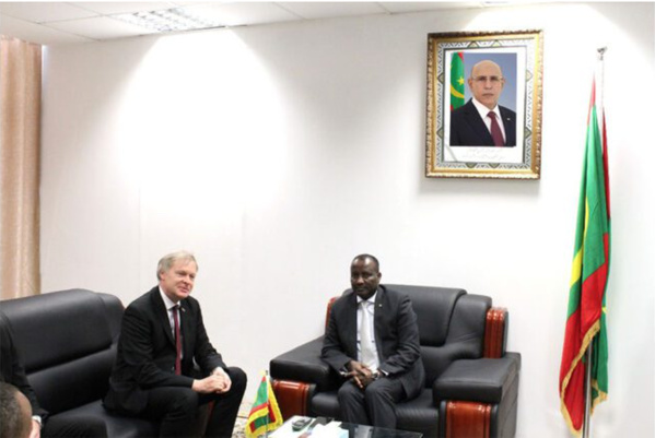 Le ministre de la Fonction publique reçoit l’ambassadeur d’Allemagne Le ministre de la Fonction publique reçoit l’ambassadeur d’Allemagne