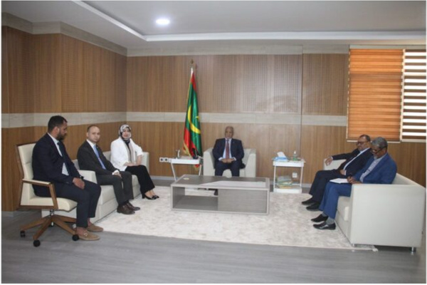 Le président de l’Assemblée nationale reçoit une délégation parlementaire turque Le président de l’Assemblée nationale reçoit une délégation parlementaire turque