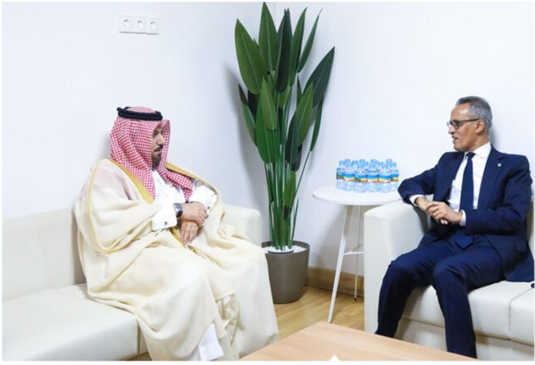 Le ministre des Domaines s’entretient avec l’ambassadeur saoudien Le ministre des Domaines s’entretient avec l’ambassadeur saoudien