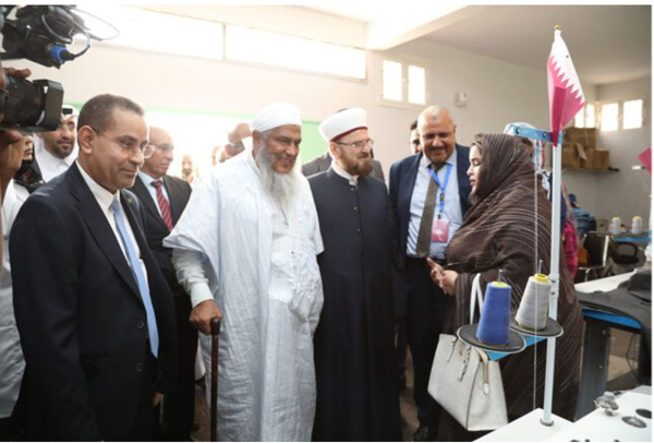 Inauguration d’un ensemble de projets financés par Qatar Charity en faveur des jeunes et des groupes vulnérables